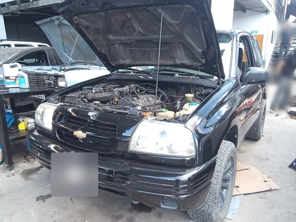 Chevrolet Grand Vitara en revisión de motor
